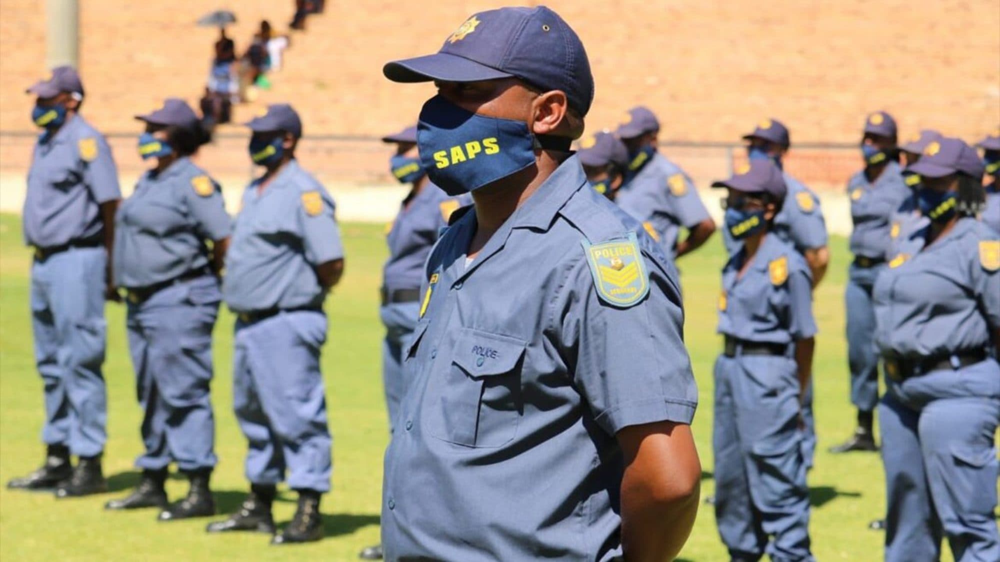 A police officer on duty